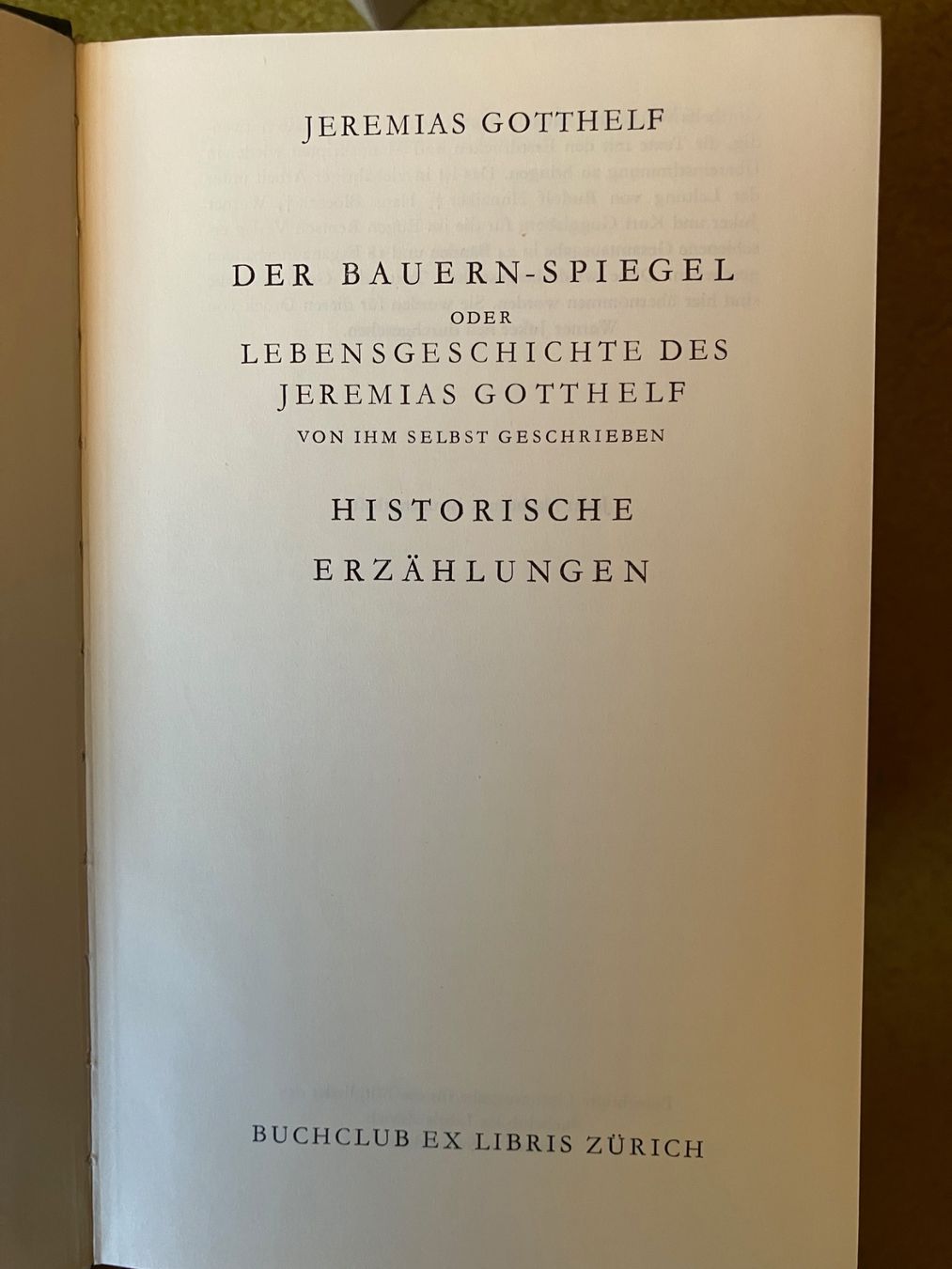Libri: Gotthelf Büchersammlung – Usato da Uster venduto da hpl_nl2w 3