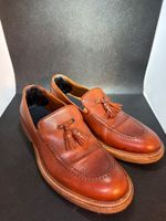Navyboot Tassel Loafer Herren Leder braun Grösse 42