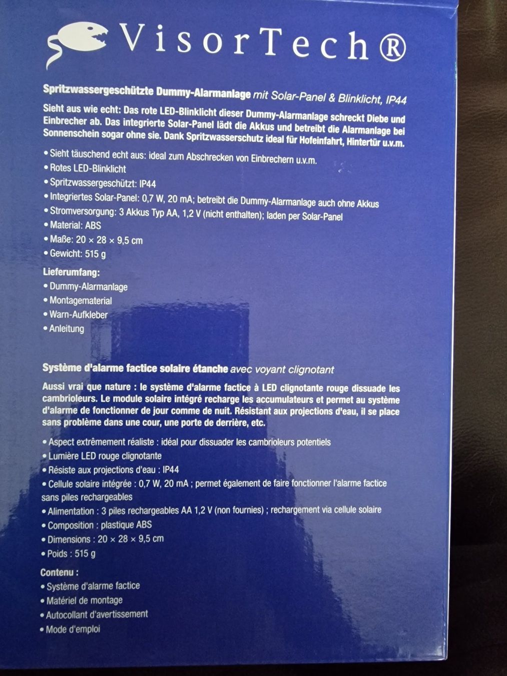 Alarmanlagen: VISOR TECH Système d'alarme ⭐️Nouveau – Neu und originalverpackt aus Cournillens von jho_tx6d 3