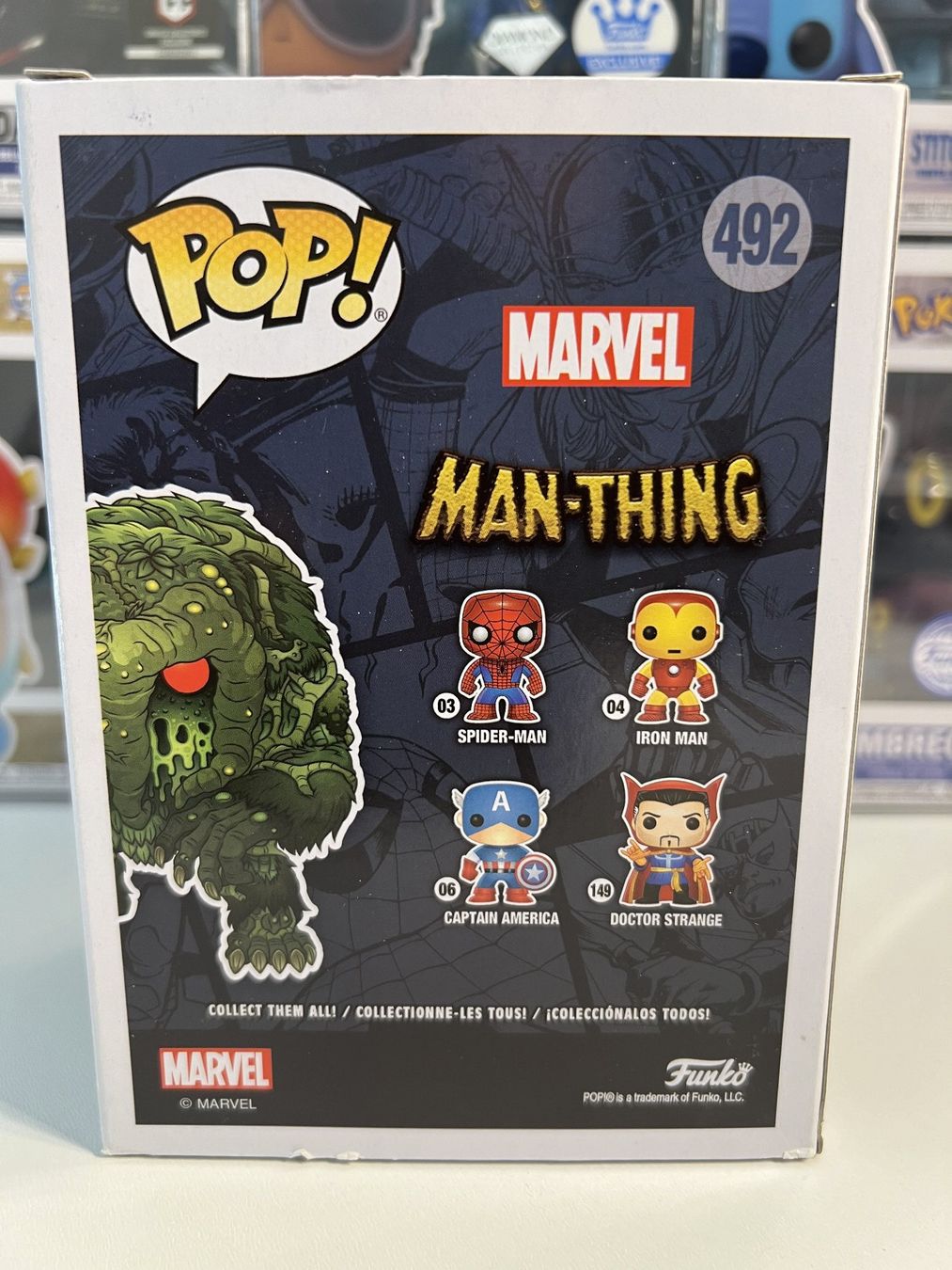Funko Statuette: Funko POP! Marvel Man-Thing Edition Limitée – Usato da Le Mouret venduto da perfectbijou 2