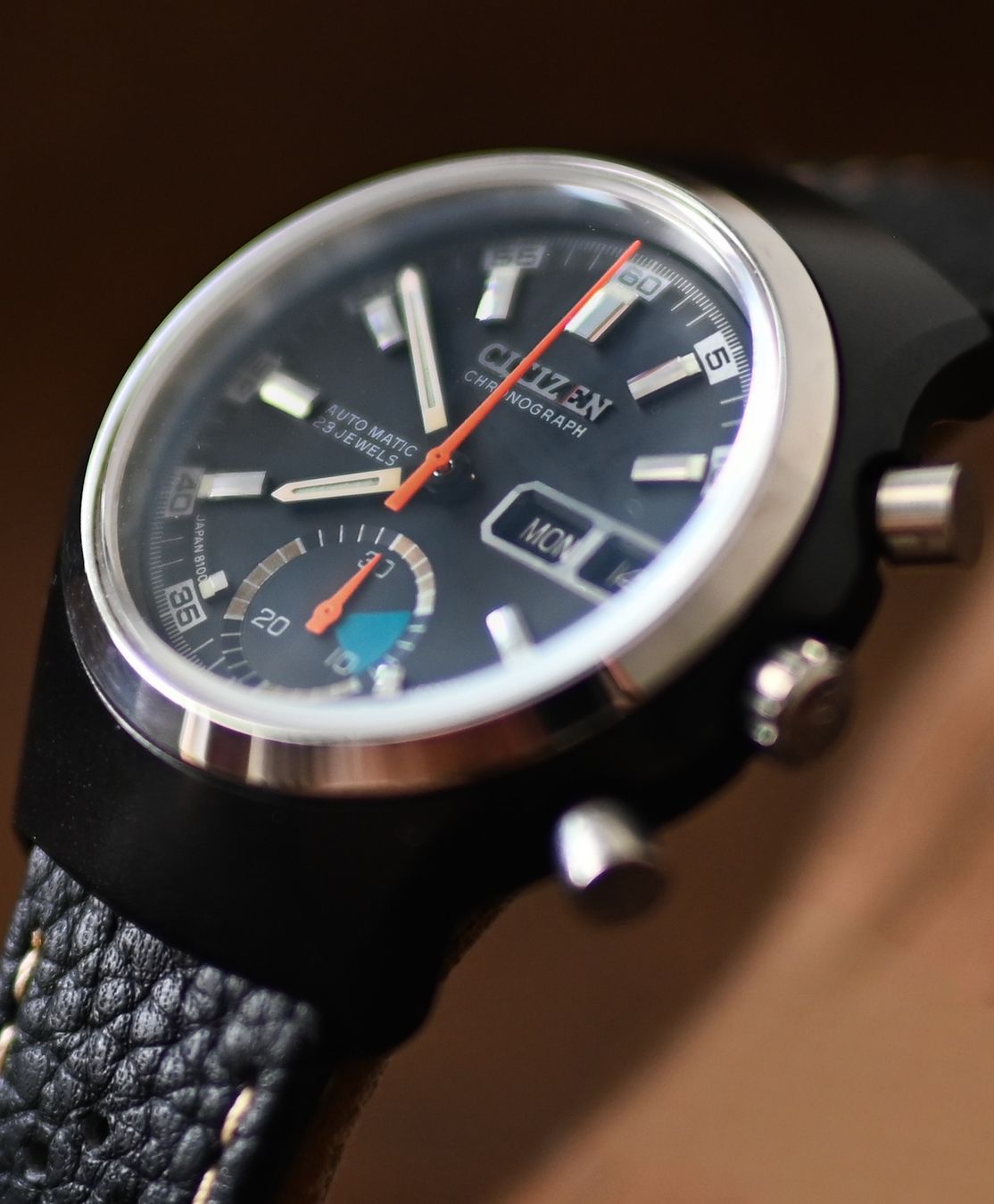 Citizen Orologi: CITIZEN FLYBACK Chronograph Vintage Automatic Uhr – Usato da Bern venduto da DasSpaghett 1