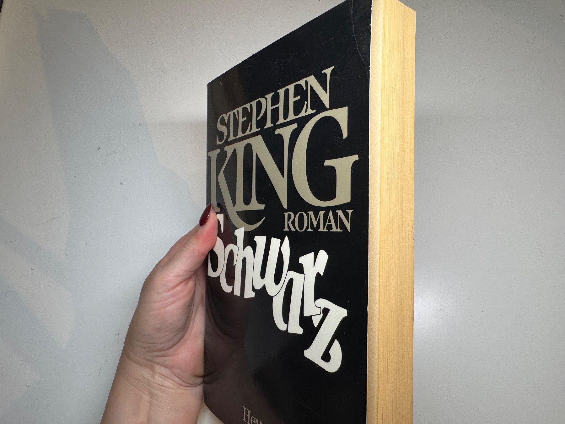 Libri: ROMAN: Stephen King, Schwarz – Usato da Grosswangen venduto da Deutsche_Romane 1