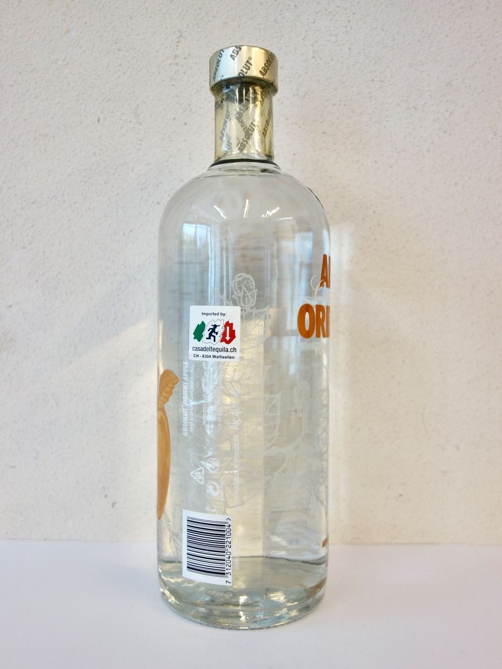 Absolut Vodka Bevande alcoliche: 1 x ABSOLUT VODKA ABSOLUT ORIENTAL APPLE 100cl – Nuovo e nell'imballaggio originale da Kerzers venduto da zimmergruen 7