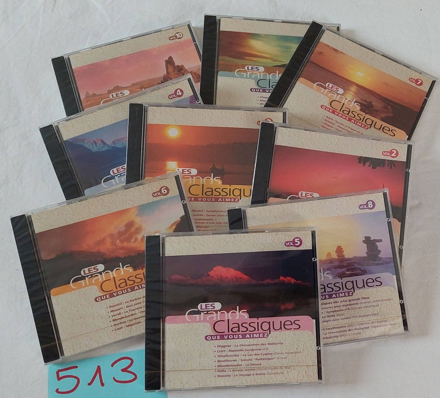 CD: 9 CD ov Klassik Sampler,  auch Einzeln möglich – Usato da Uitikon Waldegg venduto da Smeragol