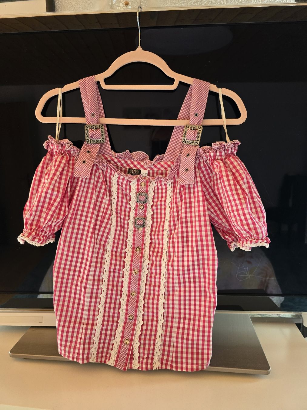 Camicette: Trachten/Dirndl Oberteil Bluse – Nuovo (secondo la descrizione) da Flums venduto da kitty29