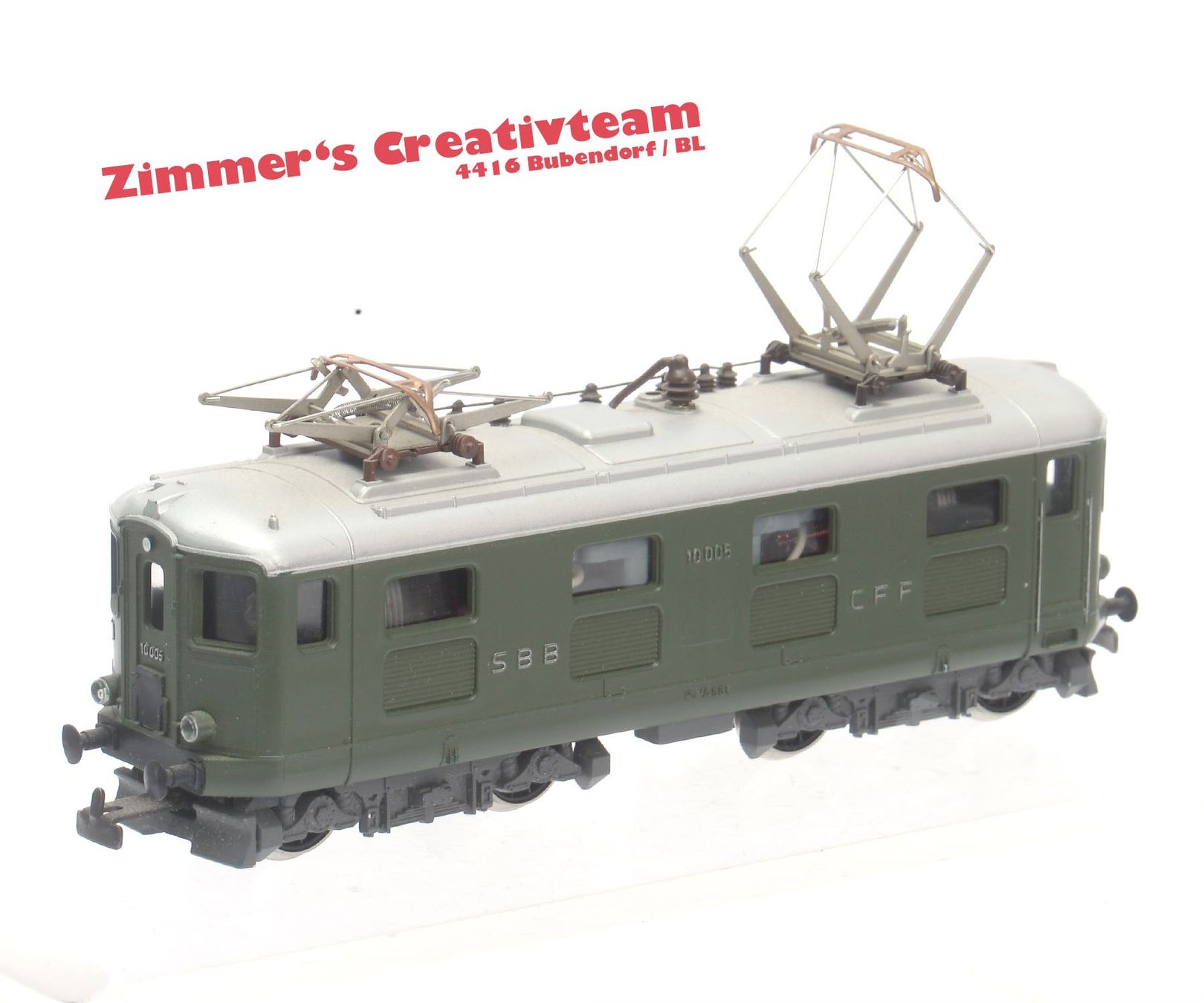 Kleinbahn Modelleisenbahnen: Kleinbahn SBB Lok Re 4/4, H0, GS – Gebraucht aus Bubendorf von zimmers_creativteam