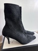 Gucci Boots GG Fabric Patterned Size 39