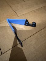 Ständer blau faltbar für Handy neuwertig
