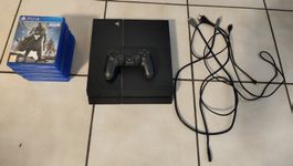 Pack PS4 en très bon état  9 jeux inclus + accessoires