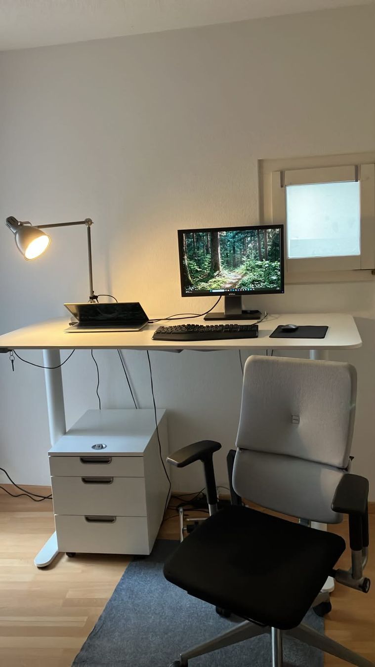 Scrivanie: Komplettes Home-Office-Set (Stehtisch) – Usato da Schaffhausen venduto da gdi_6st5 1