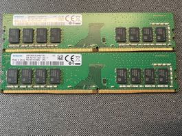 2x Samsung 8GB DDR4 RAM PC4-2400T