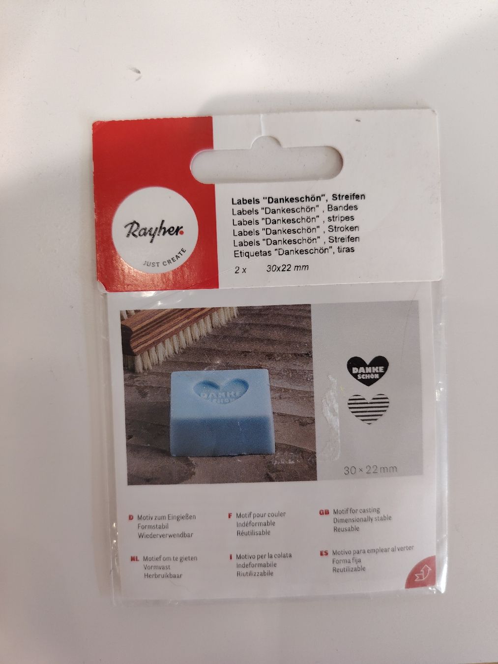 Rayher Stempel: tampon a savon// stampel seifen – Neu und originalverpackt aus St Gallen von pat_t76j