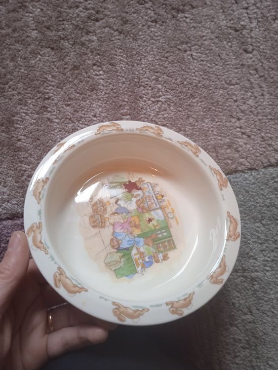 1963 Royal Doulton Bunnykins Haschen Soup Teller (Gebraucht) in für CHF ...