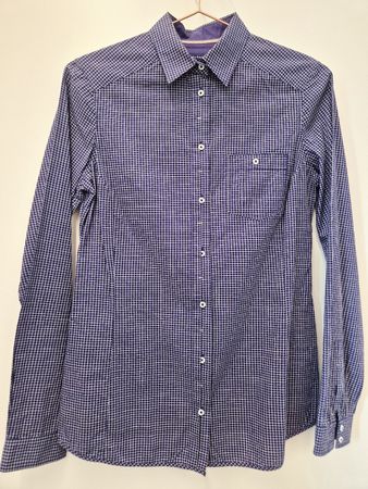 Massimo Dutti checkered shirt size 36. As new
