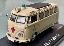 Schuco 02717 1:43 Red CrossVW Bus T1 Samba