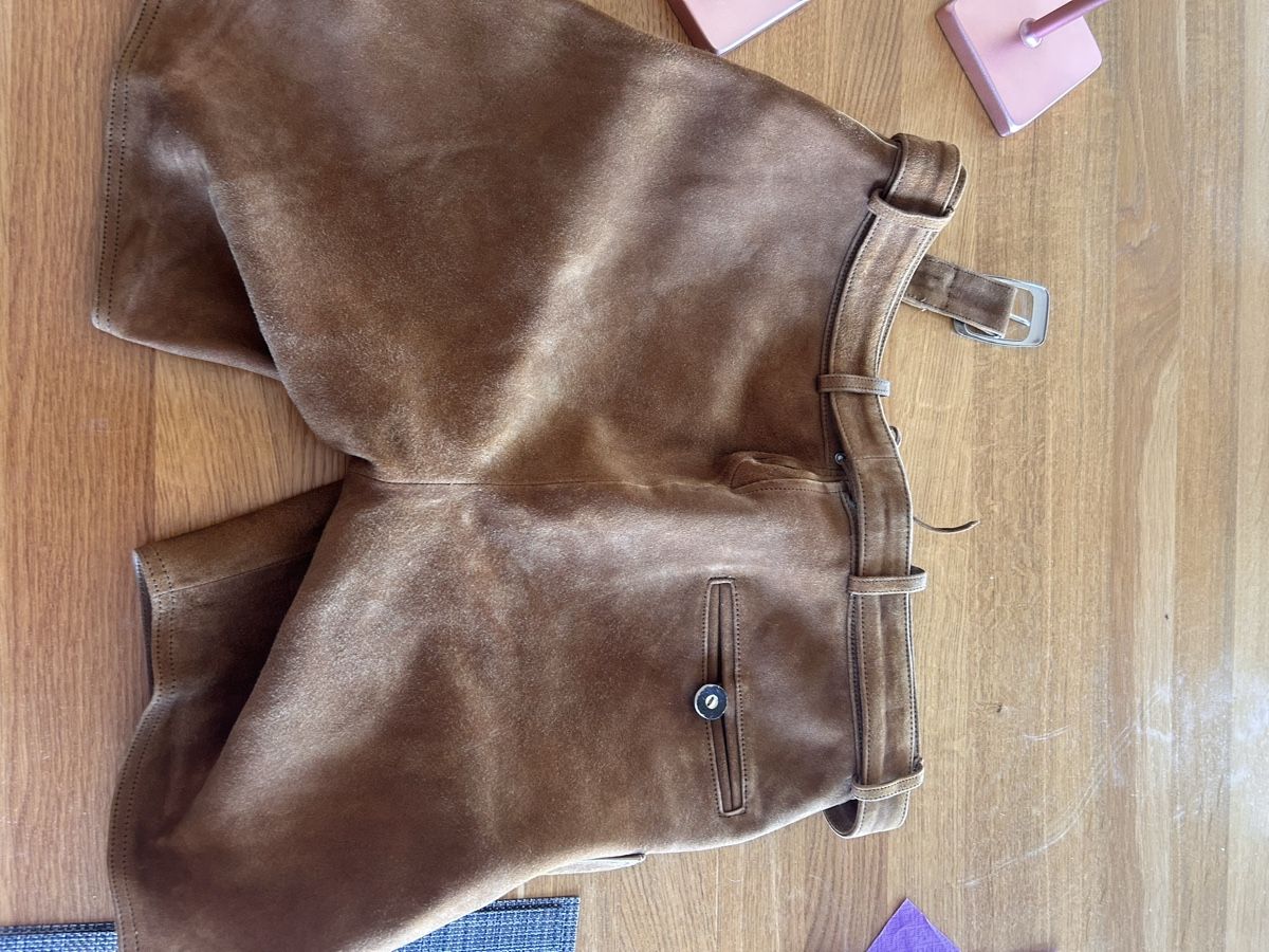 Hosen: Lederhose – Gebraucht aus Port von adriankaech54 2