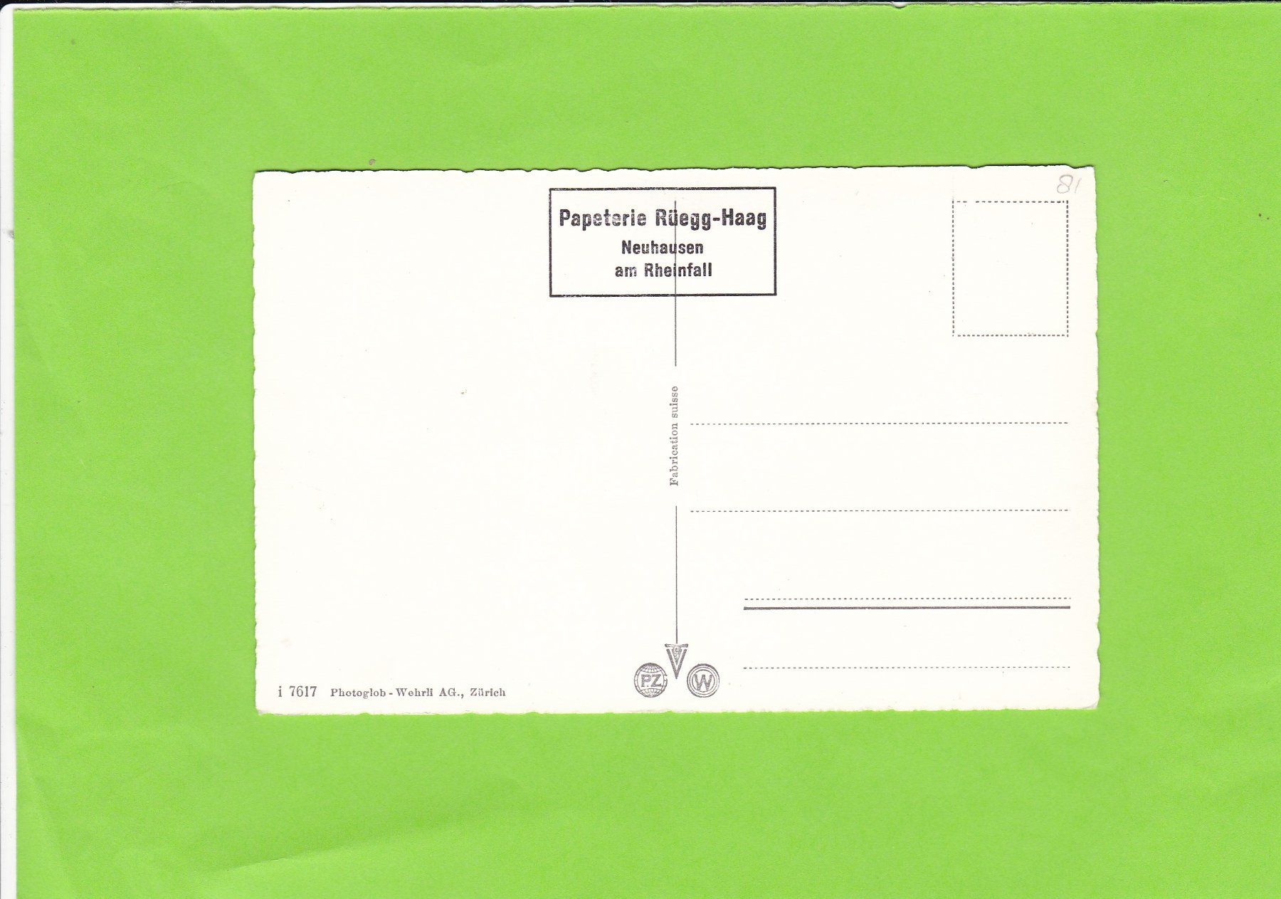 Cartoline postali: Rhein-Bodensee – Usato da St. Peterzell venduto da neckertal 1
