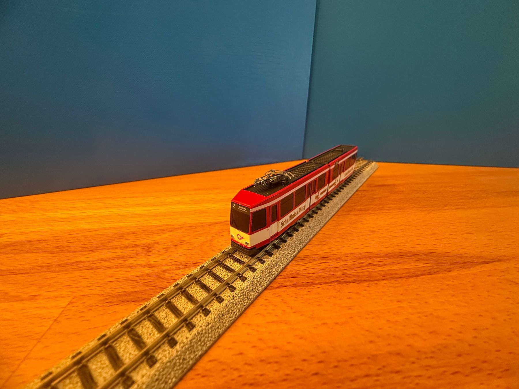 Hobbytrain Modellini di ferrovie: HOBBYTRAIN Straßenbahn Düwag M6 BOGESTRA – Usato da Diemtigen venduto da Mpsj4 1