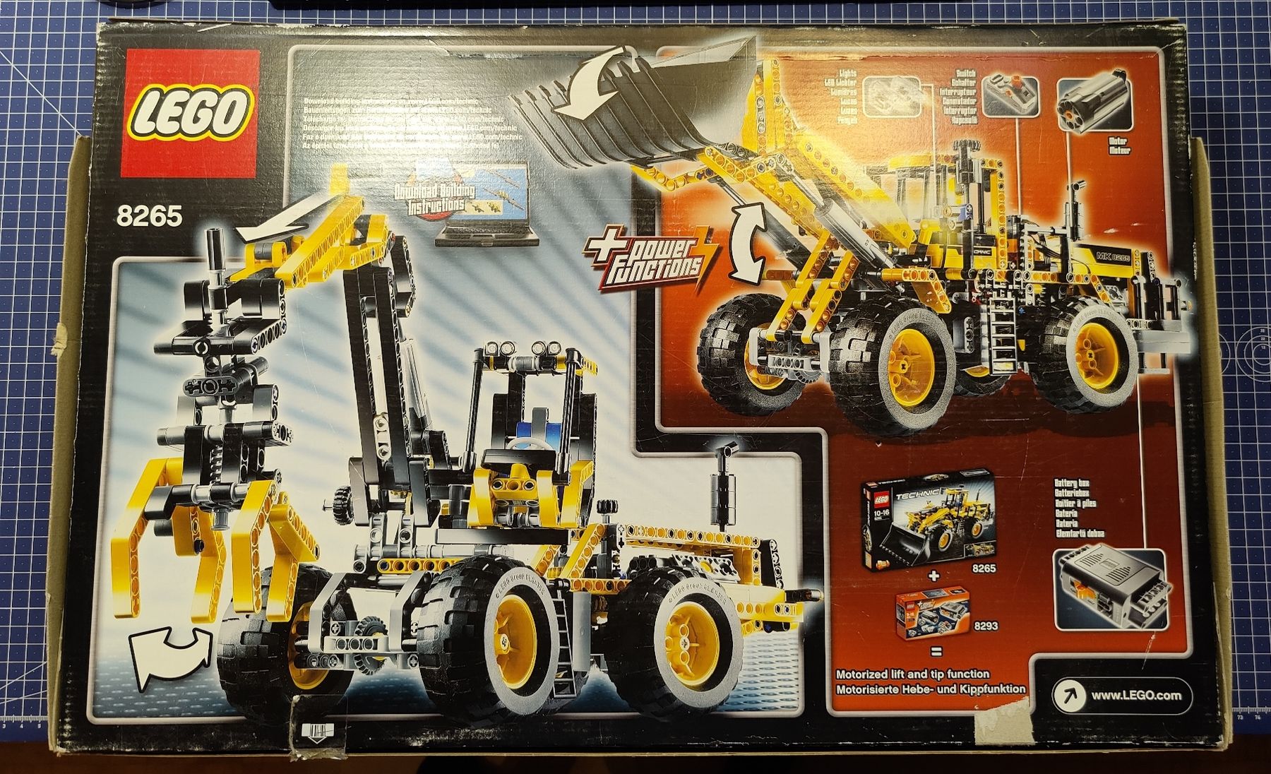 Lego Kit di costruzioni: Lego technic 8265 + power functions 8293 – Usato da Saignelégier venduto da 2CoB9 7