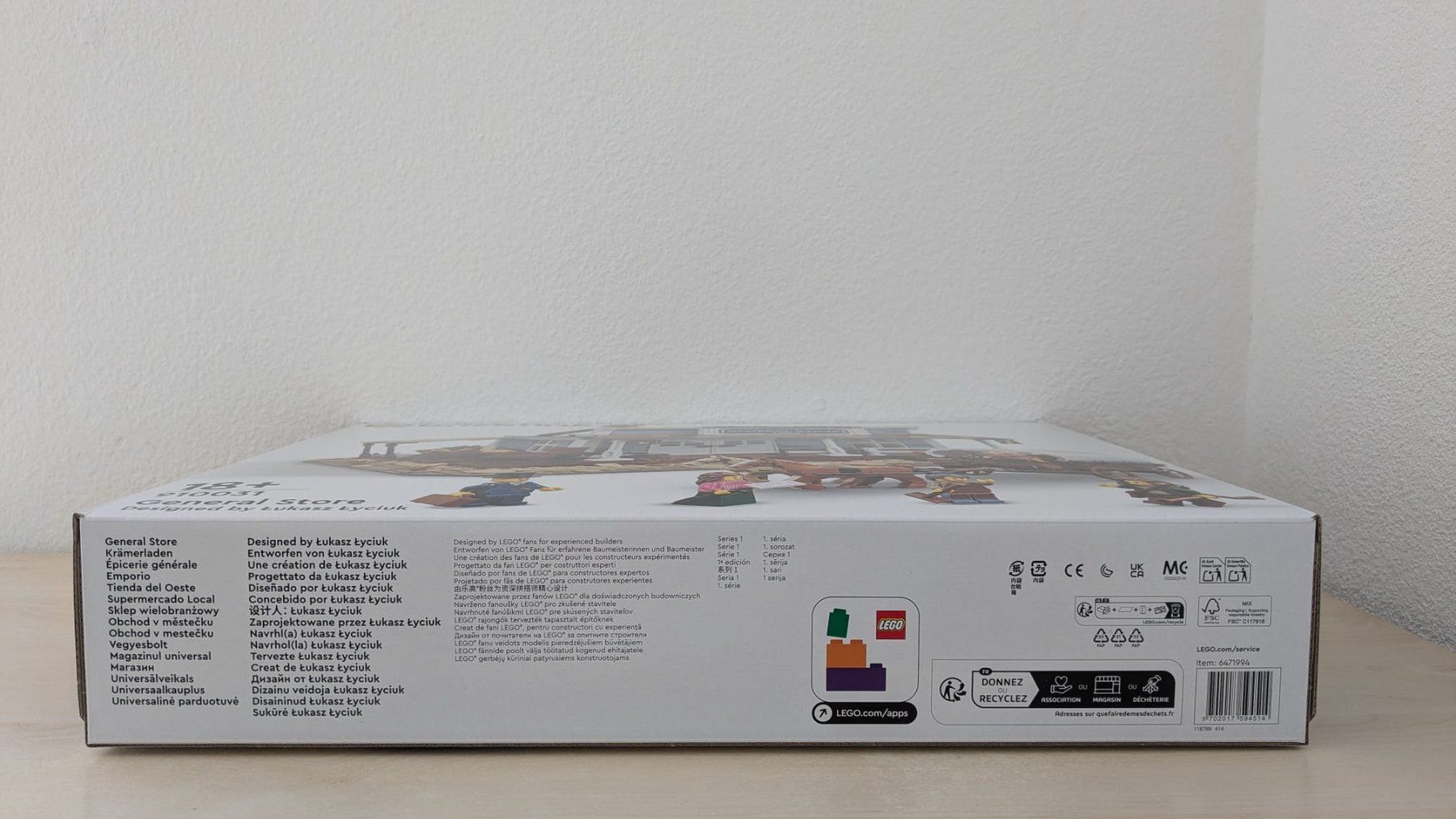 Lego Giocattoli: Lego Bricklink 910031 Set 1 – Nuovo e nell'imballaggio originale da Hergiswil NW venduto da ToysandMore 5