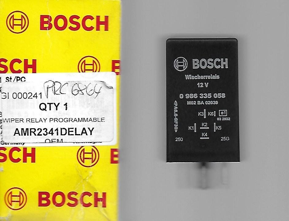 Bosch Tutti pezzi di ricambio auto: Wischerrelais von Bosch – Nuovo e nell'imballaggio originale da Landquart venduto da MotfOf
