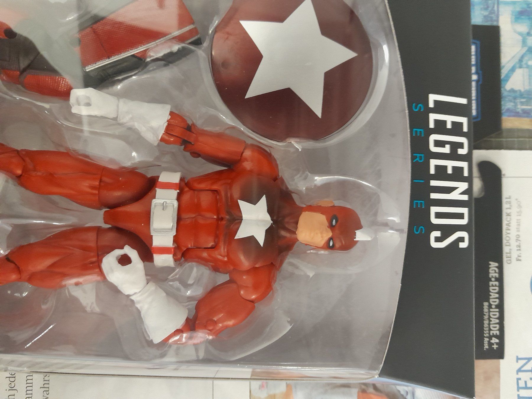 Marvel Figuren: Marvel Legends Series Captain America Red Guardian – Gebraucht aus Rüti ZH von Alemanni 1