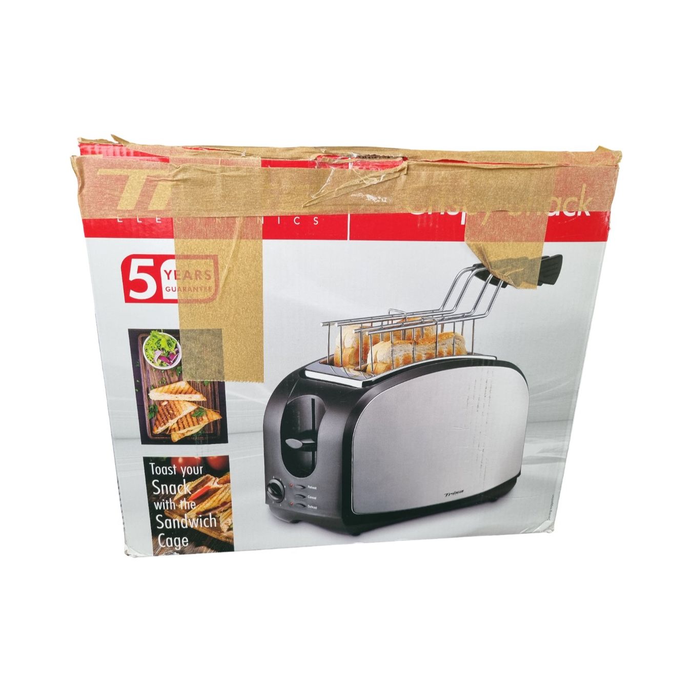Trisa Elettrodomestici da cucina: TRISA Crispy Snack Toaster – Nuovo (secondo la descrizione) da Wangen b. Olten venduto da Restwert_Wangen 8