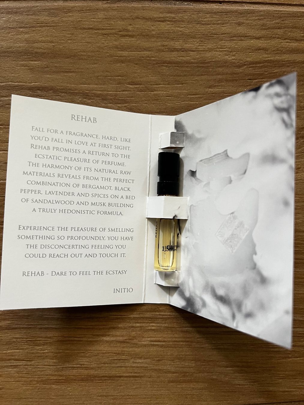 Initio Profumi & Eau de Toilette: Initio Rehab Extrait de Parfum Probe – Nuovo e nell'imballaggio originale da Goldach venduto da kri_dyl6 1