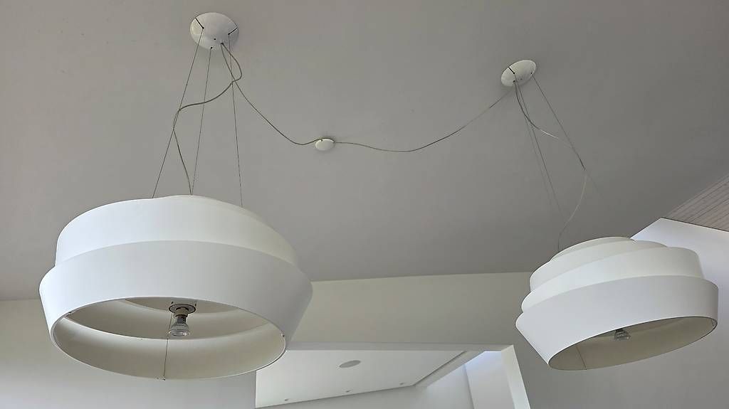 Lampade: 2x Foscarini "Le Soleil" Designer-Pendelleuchte – Usato da Rüti ZH venduto da Bonsai1990