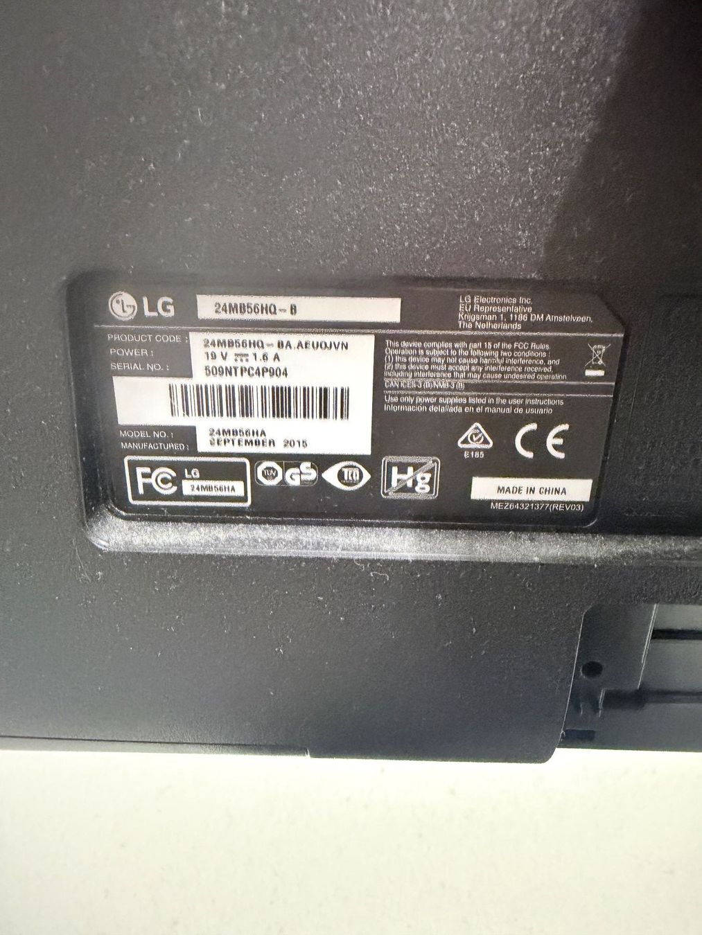 Monitor: Monitor LG – Usato da Ruswil venduto da Alesis25 2