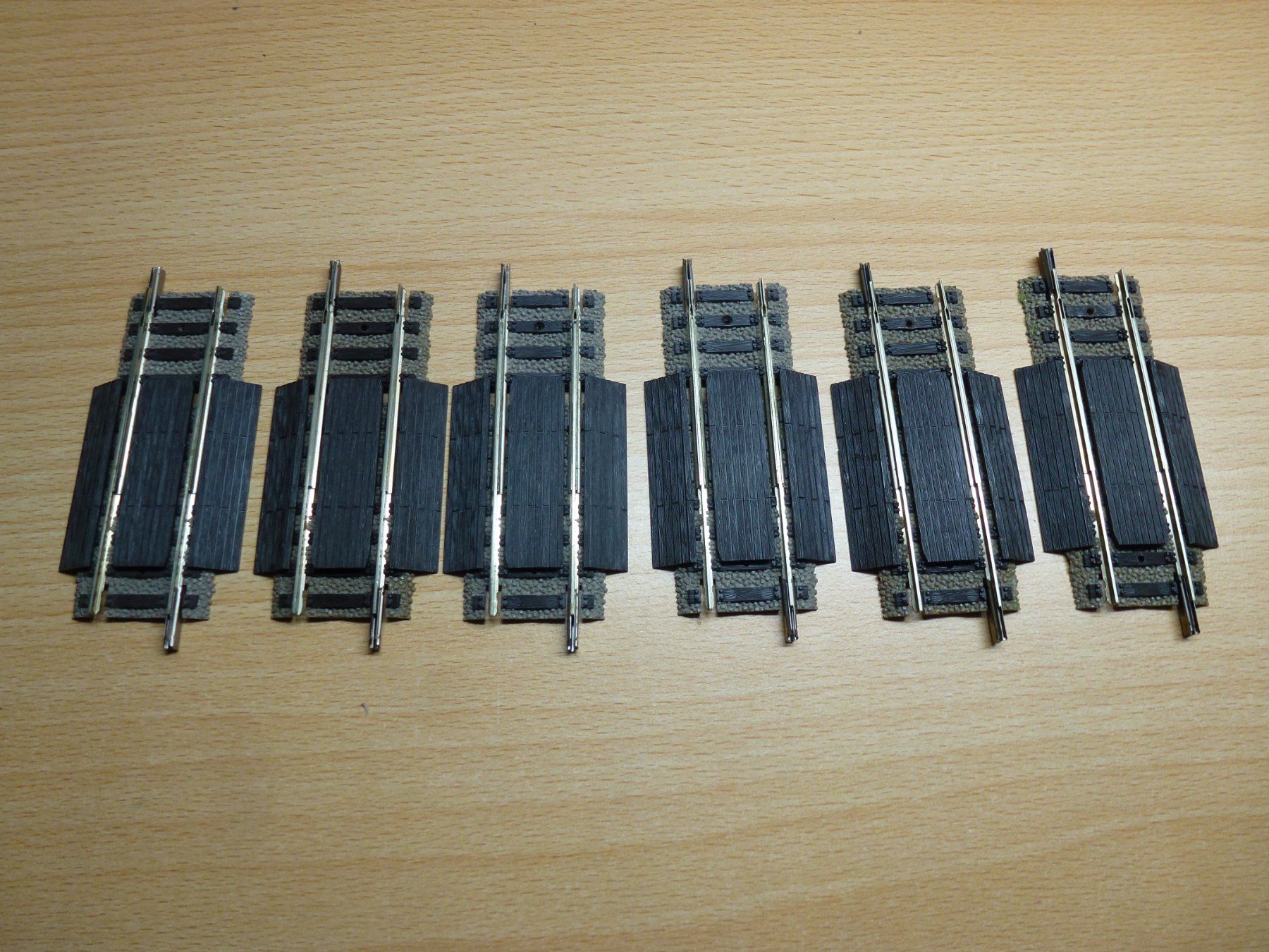 Fleischmann Modellini di ferrovie: Fleischmann H0 Profigleis 6x6110 – Usato da Hombrechtikon venduto da Se9