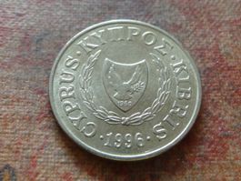 CHYPRE  2  Cents  1996  (P)
