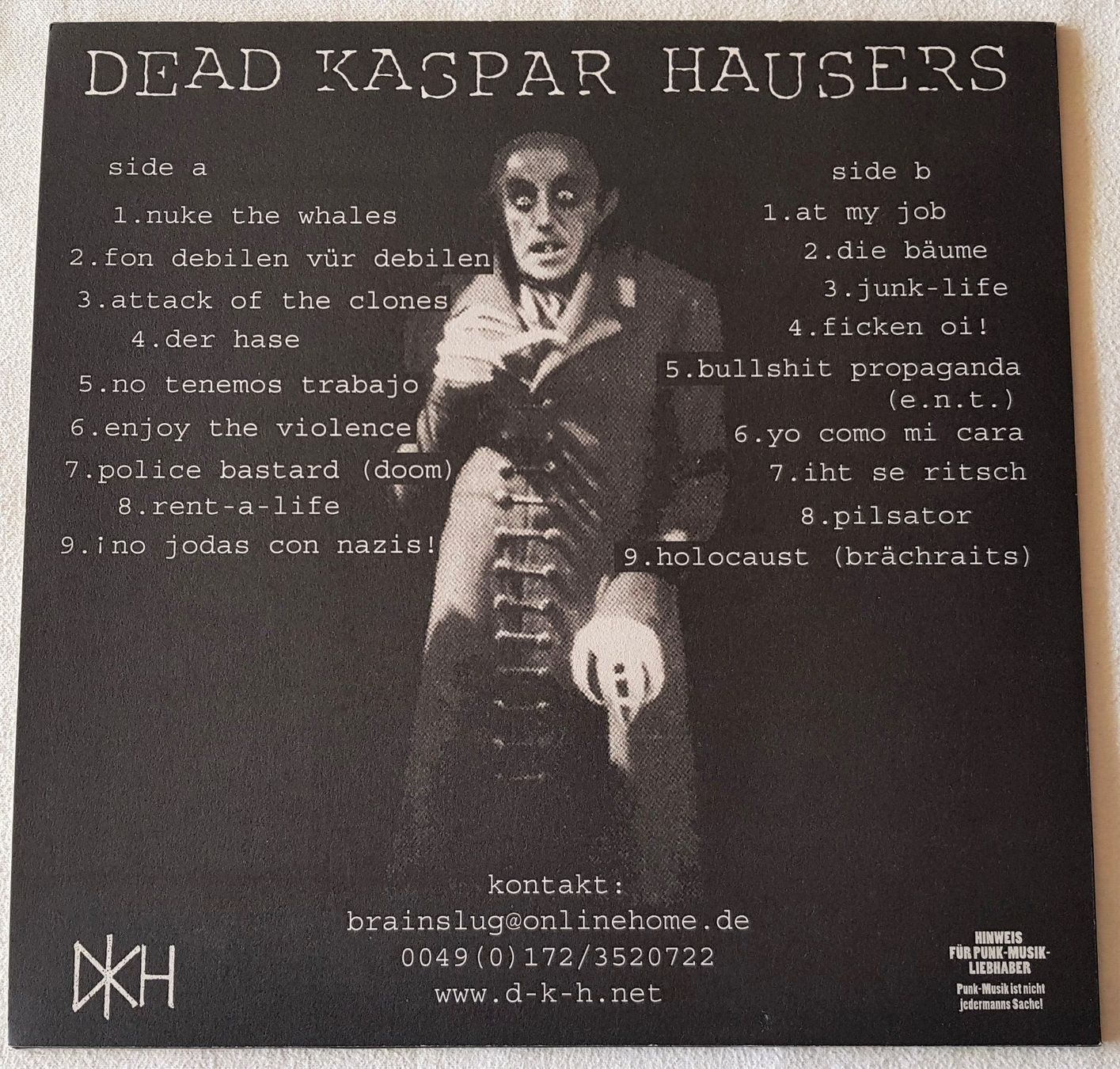 Schallplatten: Dead Kaspar Hausers - Yo Como Mi Cara - LP - 2005 - OIS – Neu (gemäss Beschreibung) aus Uster von Zardodel 1