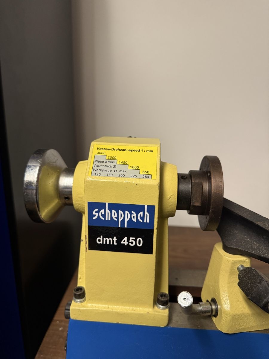 Scheppach Alle Maschinen: Scheppach DMT 450 Drechselmaschine  – Neu (gemäss Beschreibung) aus Untersiggenthal von nathimathers 3