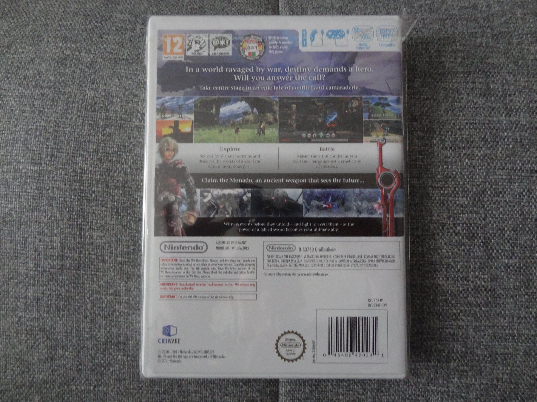 Giochi: XENOBLADE CHRONICLES Nintendo Wii – Usato da Lyss venduto da Famicom 1