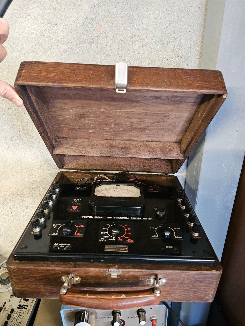 Misurare: Messgerät Vintage Weston Model 785 – Usato da Seedorf BE venduto da REWOLO
