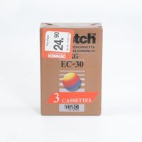 4 x cassettes VHS-C Scotch EC-30 - NEUVES