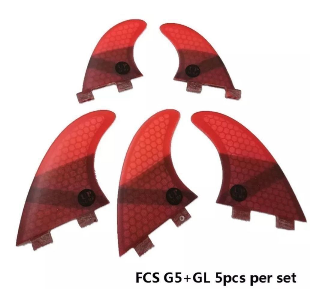 Esche: 5 FCS system Finnen – Nuovo e nell'imballaggio originale da Winterthur venduto da Neilpryde01