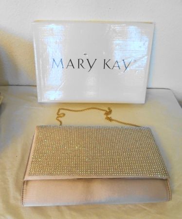 Mary Kay Clutch mit Strass, neuwertig, mit Box, neu