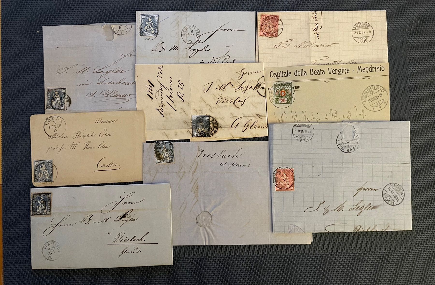 Tutti i francobolli: CH Briefposten + Marken – Usato da Thun venduto da Thunersee2 1