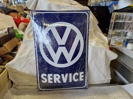 VW Service Emaille Schild 60 X 40