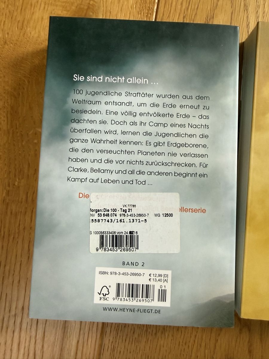 Libri: Die 100, 4 Bücher von Kass Morgan – Usato da Zürich venduto da turicum2008 2