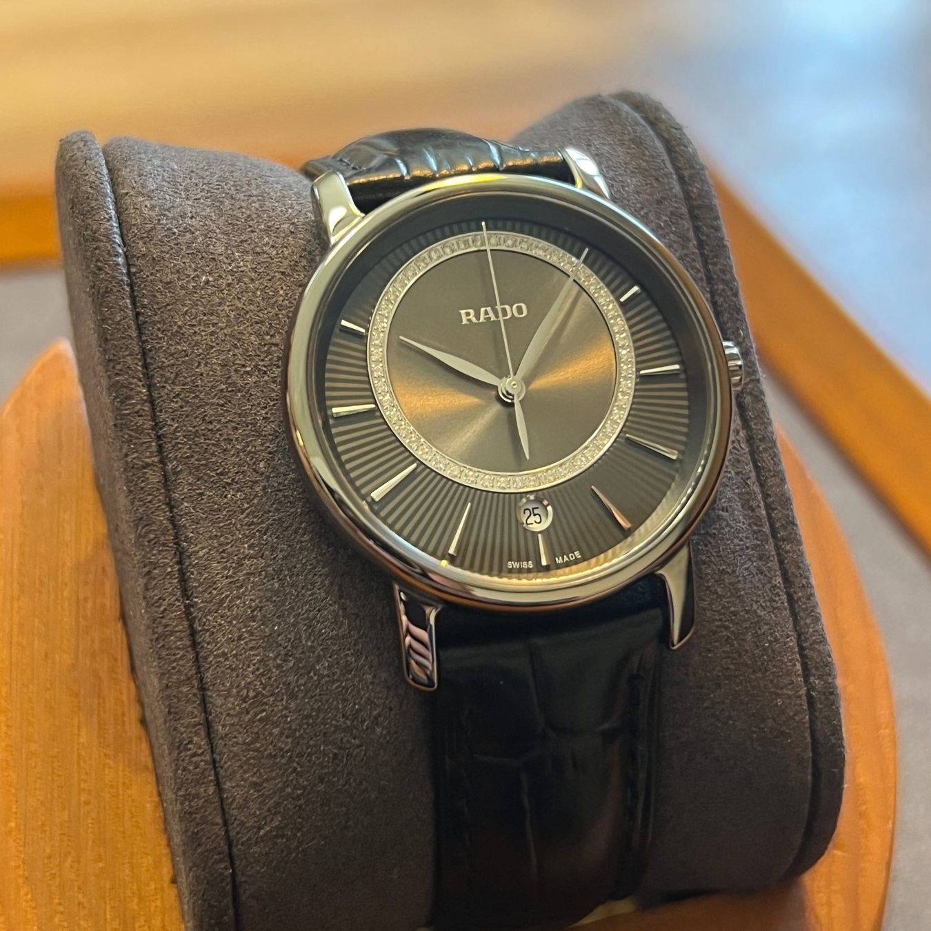 Rado Uhren: Rado Diamaster Diamonds Dial Quartz 218.0064.3 – Gebraucht aus Carouge GE von Watchaser 1
