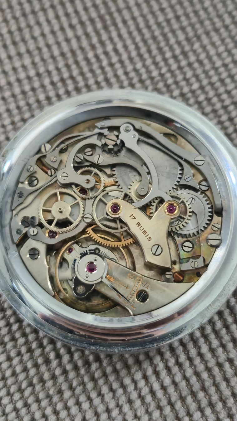 Montres: Art déco Chronograph, 48.4 mm – D'occasion à Marbach SG par Zippo1401 3