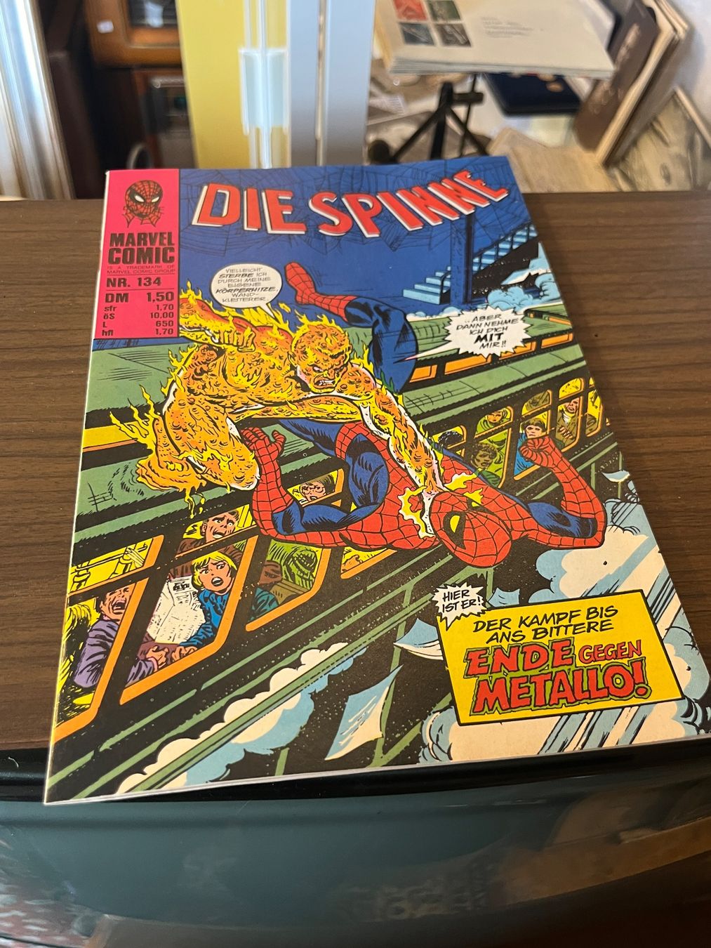 Comics: Die Spinne Marvel Comic Nr. 134 - Top Zustand! Selten – Gebraucht aus Dettighofen von Moshop 6