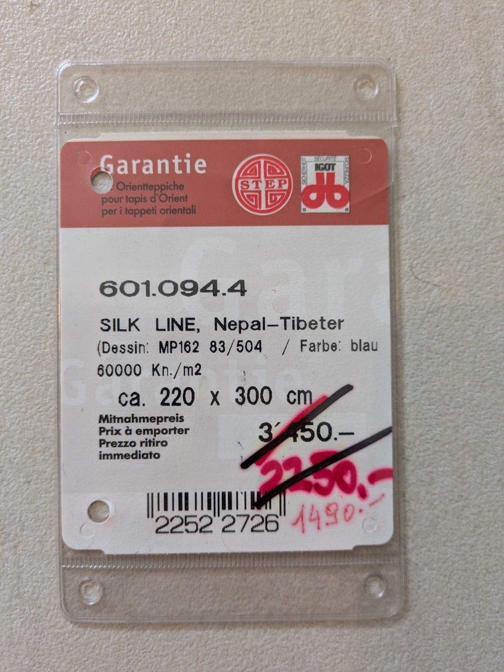 Pfister Tapis: Nepal Tibeter Teppich – D'occasion à Schlieren par mmueller24 2