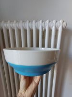 Schüssel Florian Hauswirth Keramik weiss-blau 25cm