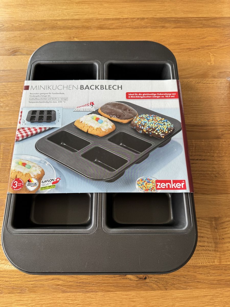 Teglie da forno: Zenker Mini Kuchen Backblech – Usato da Basel venduto da ira2005