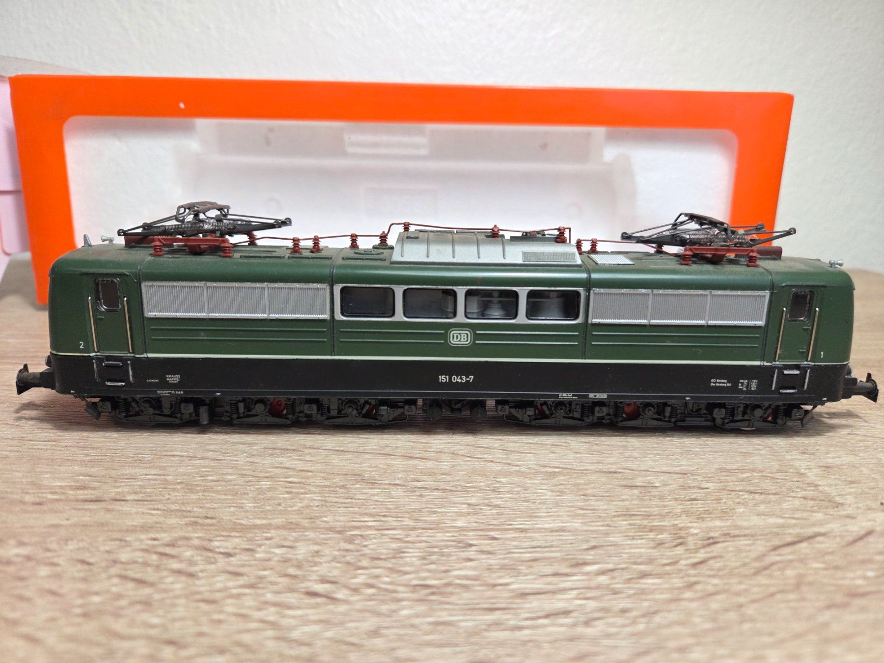 Märklin Modellini di ferrovie: Primex 3195 E-Lok BR 151 DB H0 – Usato da St-Aubin-Sauges venduto da Lo_Go