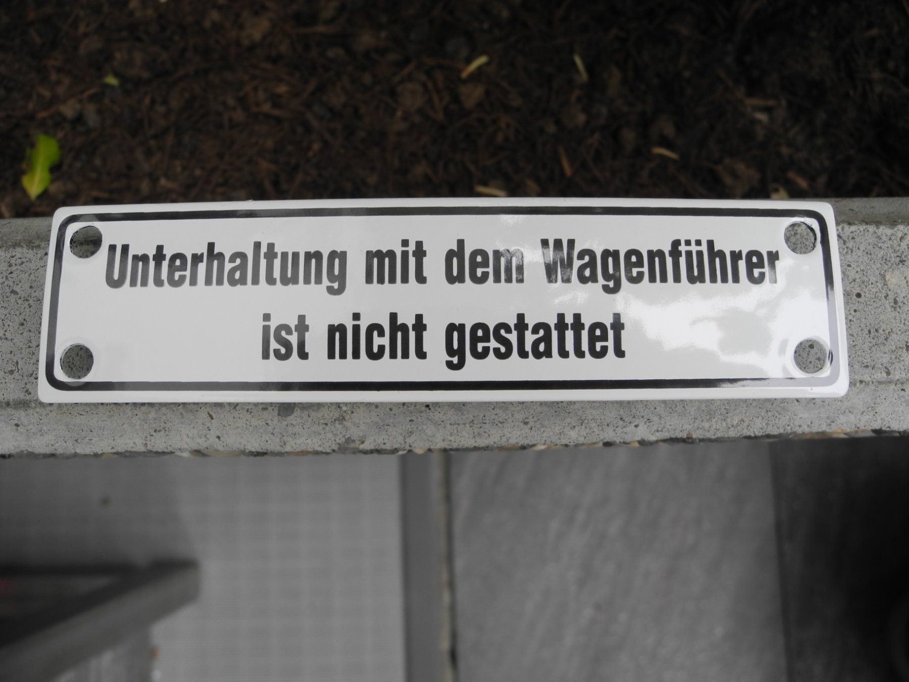 Ecriteaux: BAHNSCHILD – Neuf (Voir description) à Reinach AG par Huckleberrysix 1